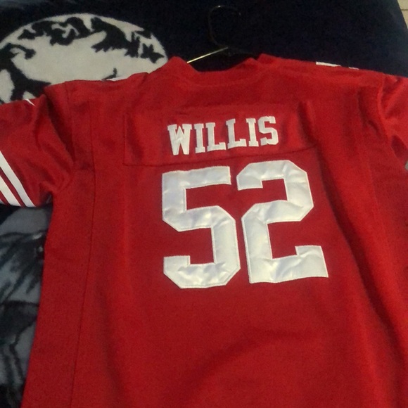 I’m selling a jersey the size is XL color is red the team is fortyniners - Picture 3 of 4